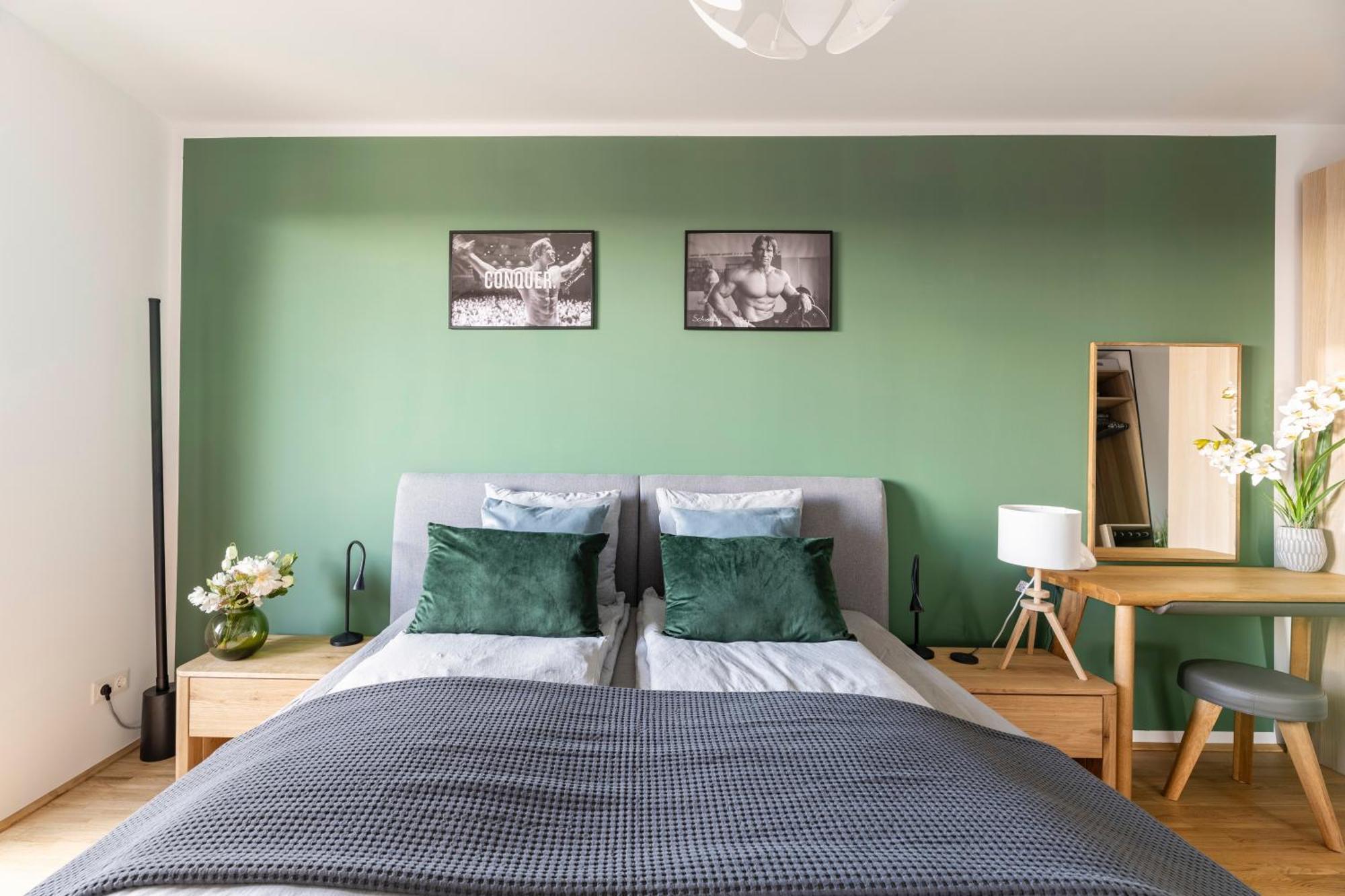 Edler Wohnraum Panoramablick 3 Sz Boxspringbetten, E-Ladestation, Kaffeevollautomat, Klima, Lift, Terrasse & 2Xtg 格拉茨 外观 照片