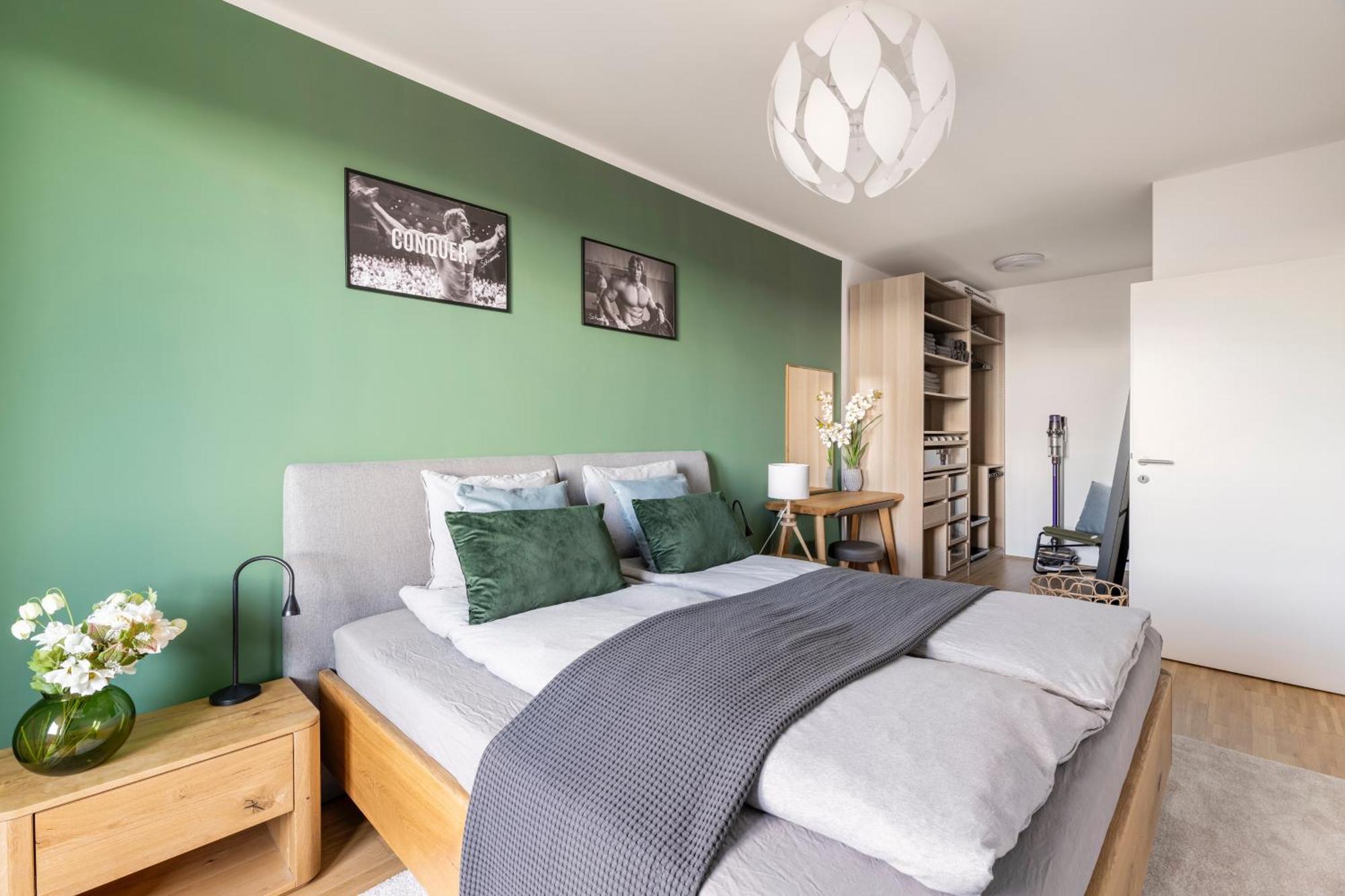 Edler Wohnraum Panoramablick 3 Sz Boxspringbetten, E-Ladestation, Kaffeevollautomat, Klima, Lift, Terrasse & 2Xtg 格拉茨 外观 照片